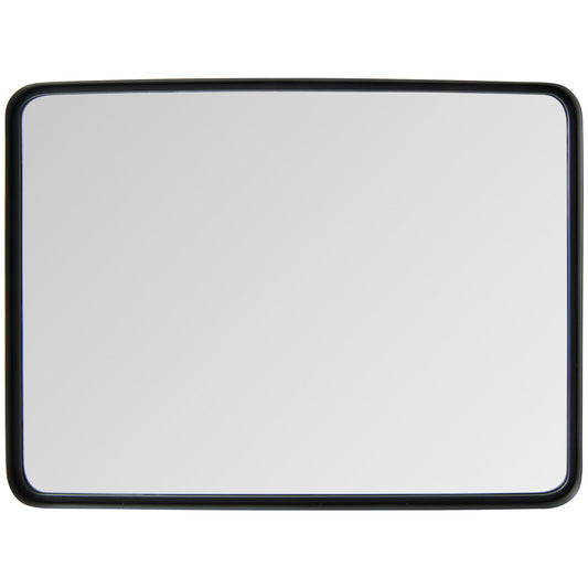 Rectangular Wall Mount Bathroom Mirror with Solid Steel Frame-M Kids Crystal