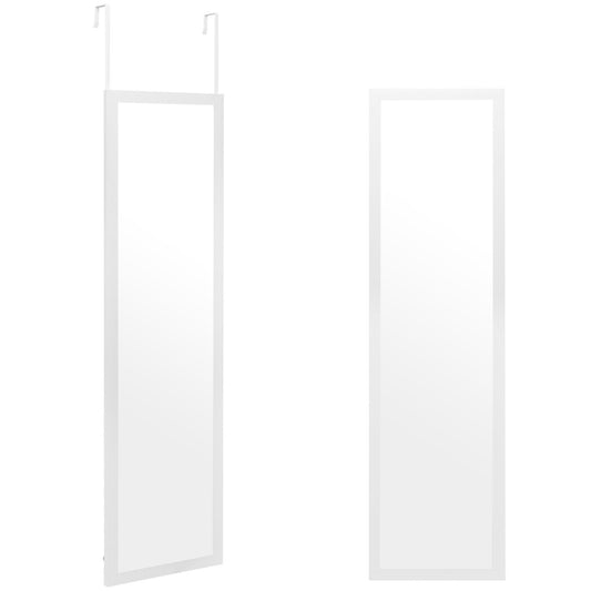 43 x 15 Inch Wall Mounted Frameless Full Length Mirror Kids Crystal