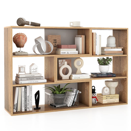 2-Piece Separable Bookshelf Floor Standing Corner Display Storage Kids Crystal
