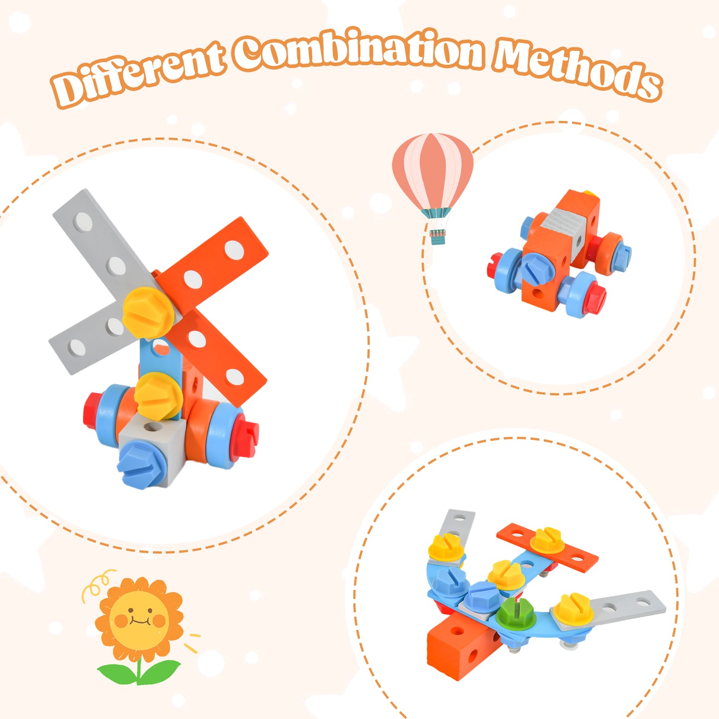 Pretend Play Workbench with Tools Set and Realistic Accessories Kids Crystal