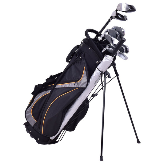 9 Inch Golf Stand Bag Divider Carry Pockets Storage Kids Crystal