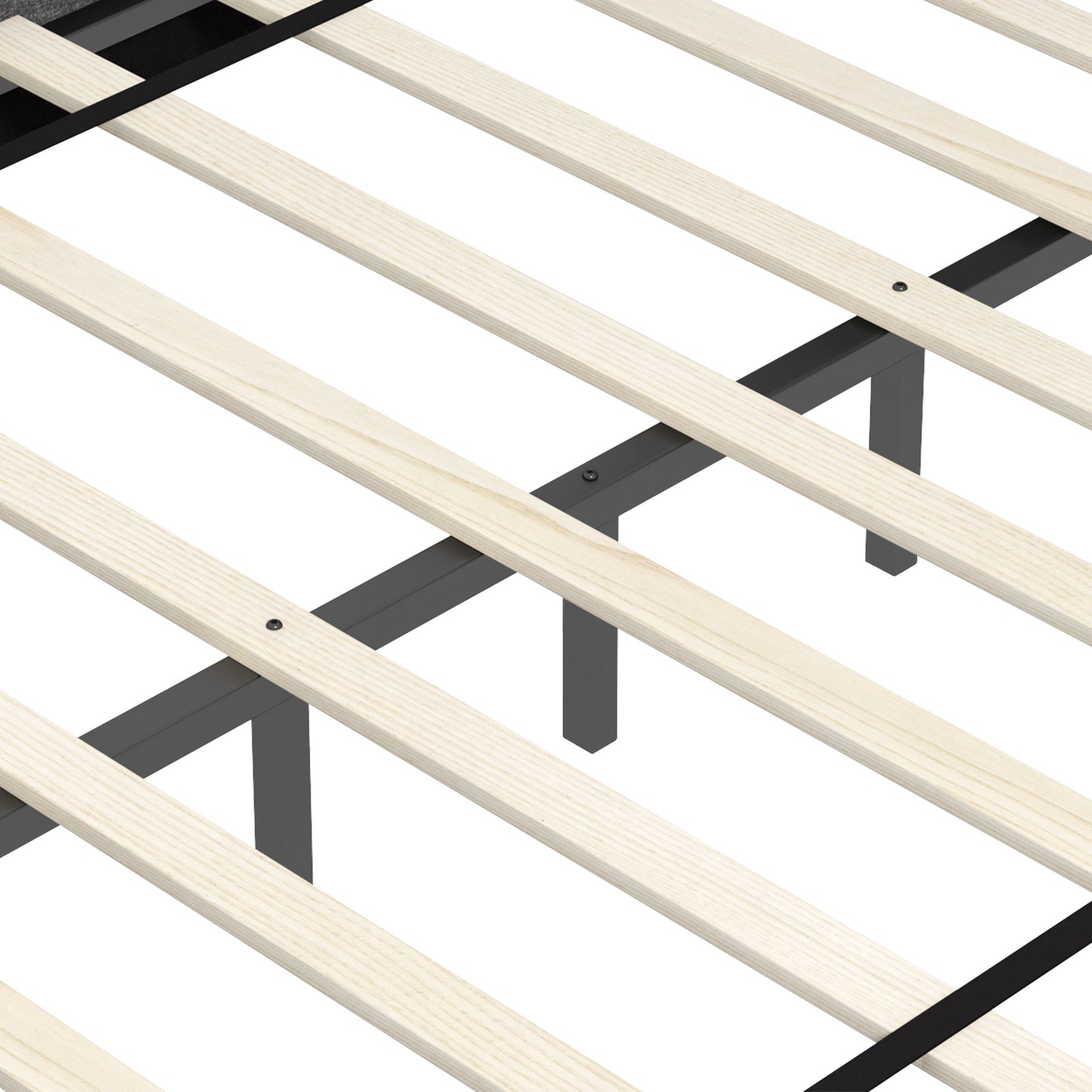 Twin/Full/Queen Size Upholstered Platform Bed with Button Tufted Headboard-Full Size Kids Crystal