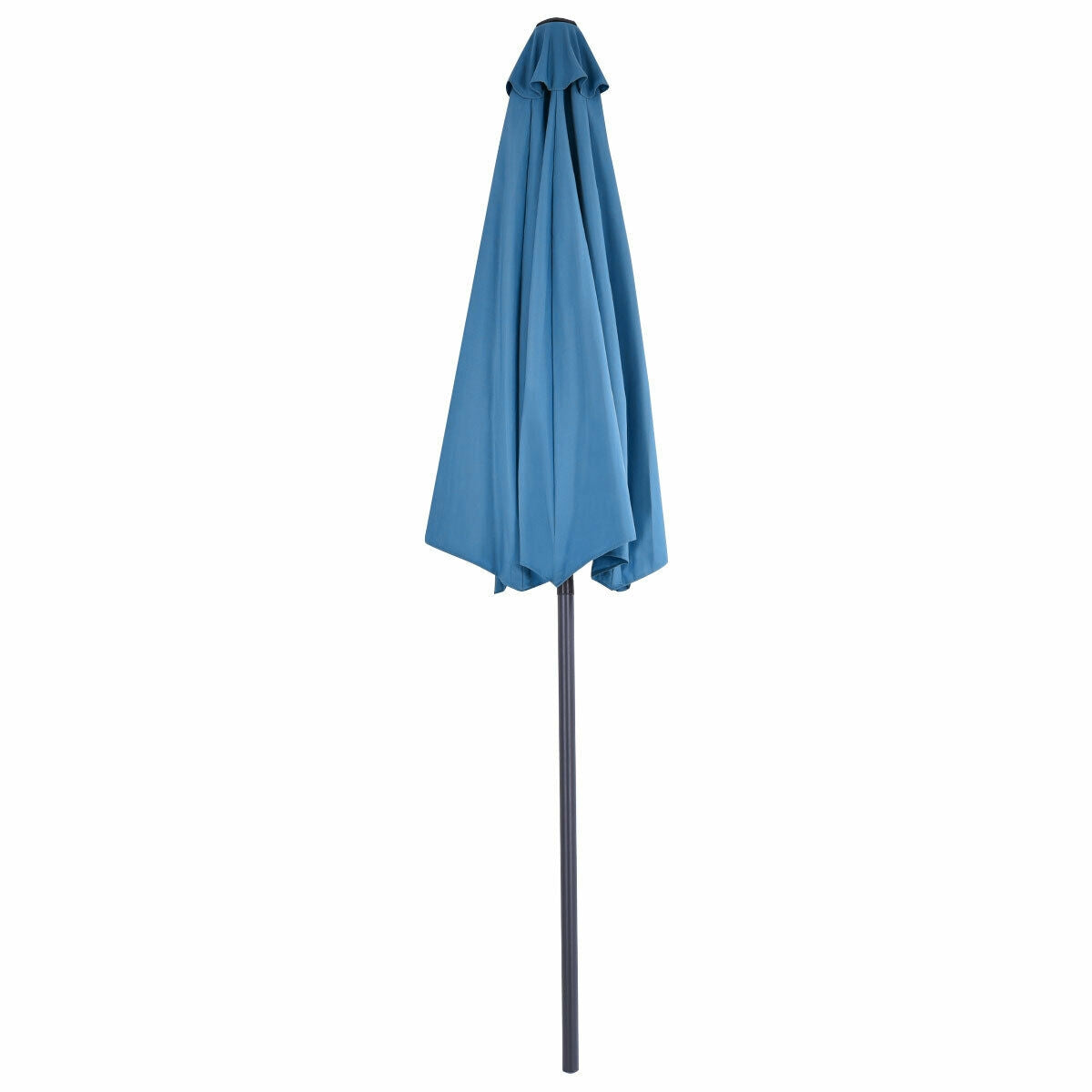 9Ft Patio Bistro Half Round Umbrella -Blue Kids Crystal