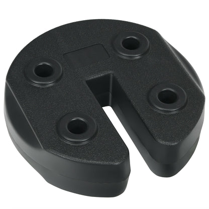 Set of 6 Canopy Weights 30lbs Weight Plate Kit with No-Pinch Design