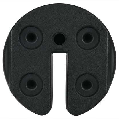 Set of 6 Canopy Weights 30lbs Weight Plate Kit with No-Pinch Design