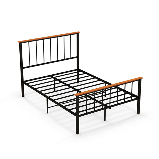 Full/Queen Bed Frame with Headboard and Footboard-Full Size Kids Crystal
