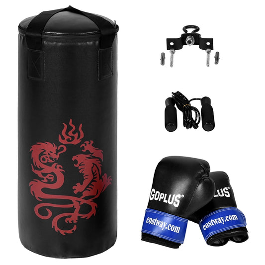 2 Feet Kids Gloves Skipping Rope Boxing Set Kids Crystal