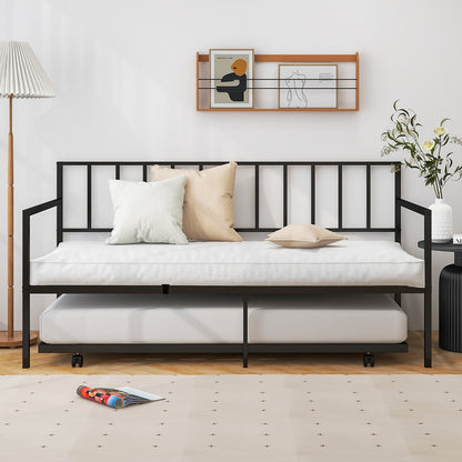 Twin Size Daybed and Trundle Frame Set Trundle Bedframe
