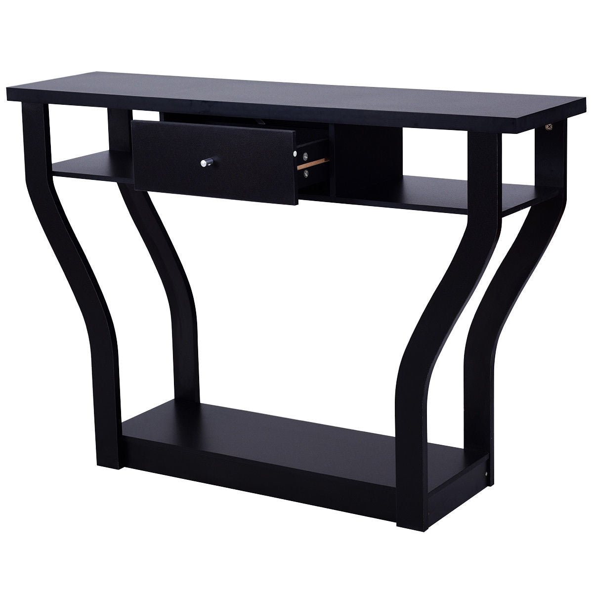 Modern Sofa Accent Table with Drawer Kids Crystal