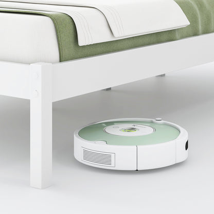 Twin/Full/Queen Size Wood Bed Frame with Headboard and Wooden Slats Support-Twin