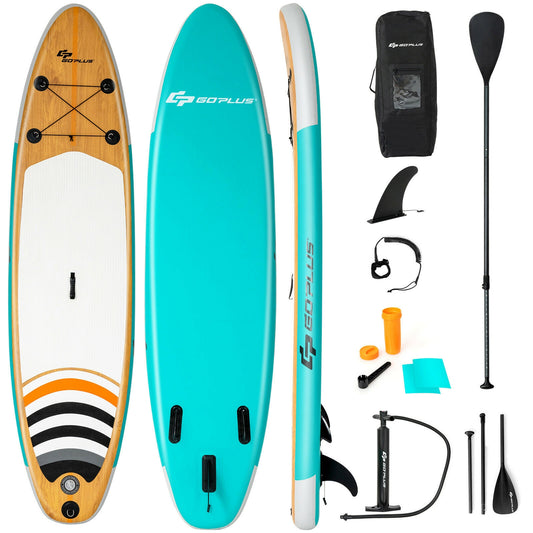 11 Inch Inflatable Stand up Paddle Board SUP with Bag Kids Crystal