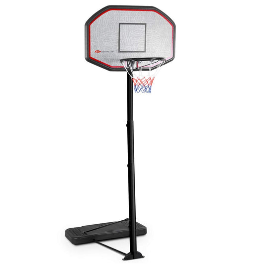 43 Inch Indoor Outdoor Height Adjustable Basketball Hoop Kids Crystal