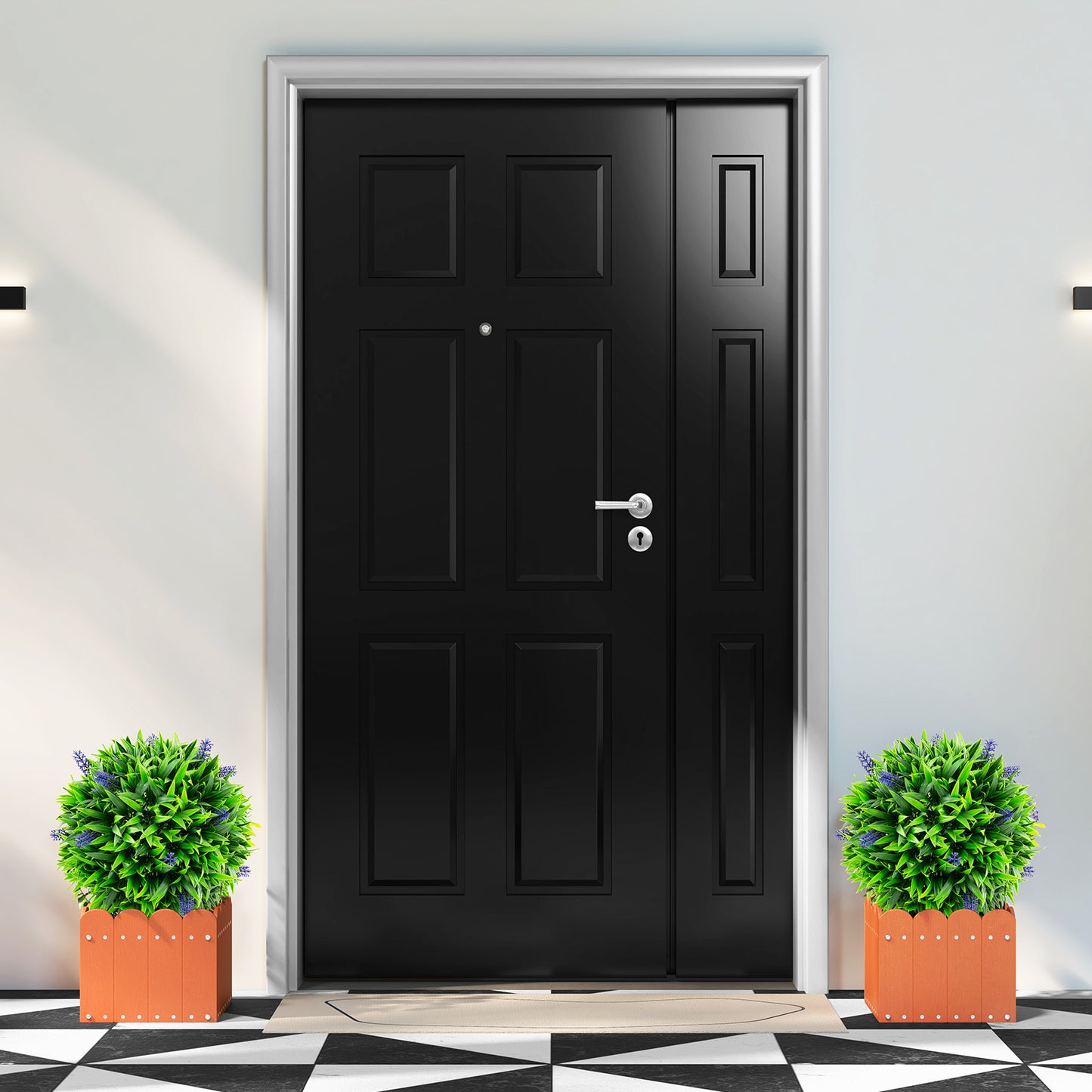 2 Pieces Artificial Lavender Topiary Balls with Flowers Kids Crystal