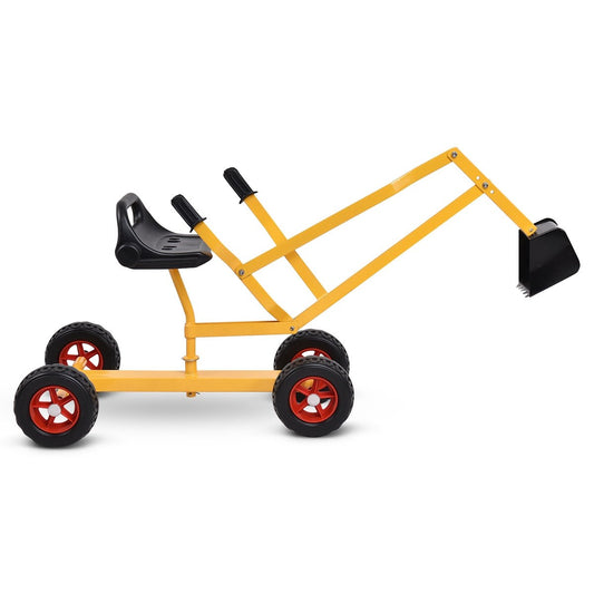 Heavy Duty Kid Ride-on 4-Wheel Excavator Sand Digger Kids Crystal