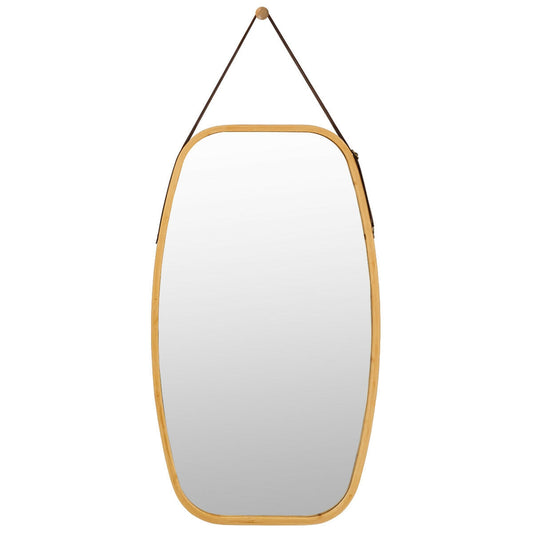 30 Inch Modern Rectangle Wall Hanging Framed Mirror Kids Crystal