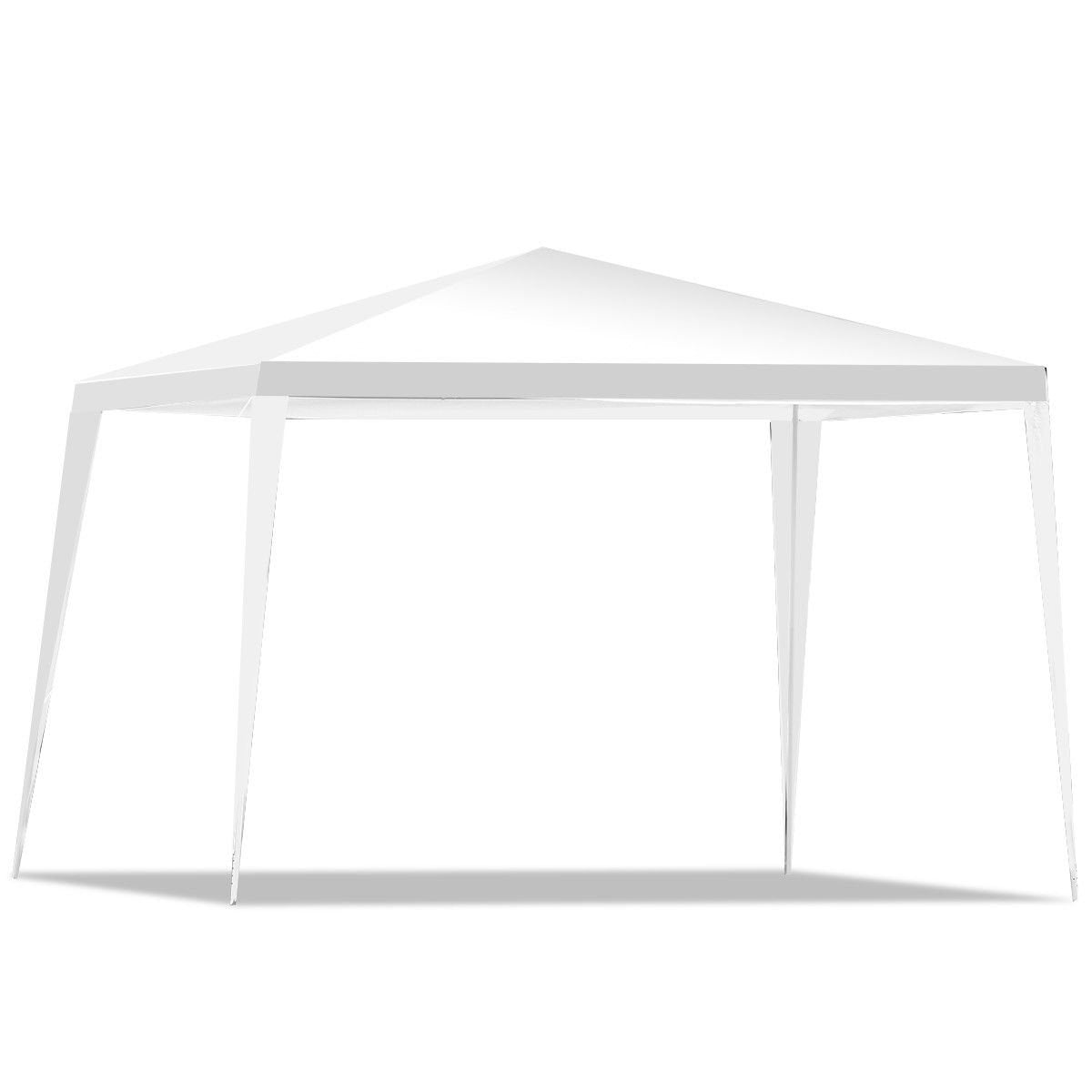 10 x 10 Feet Outdoor Wedding Canopy Tent for Backyard Kids Crystal