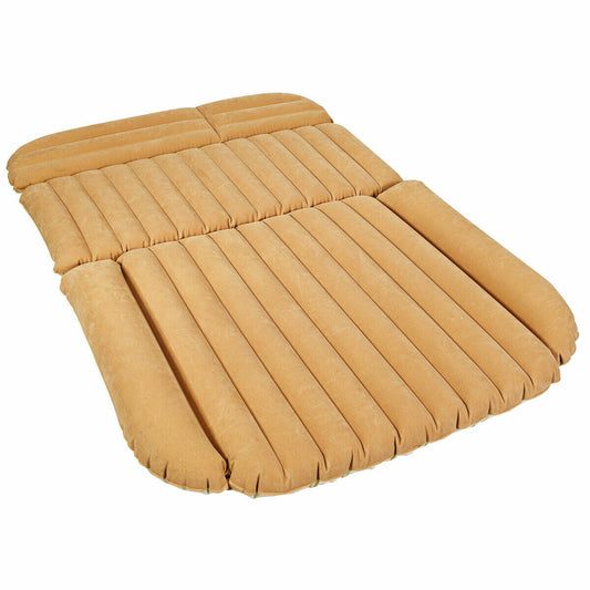 Inflatable SUV Air Backseat Mattress Travel Pad with Pump Camping and Pillow Kids Crystal