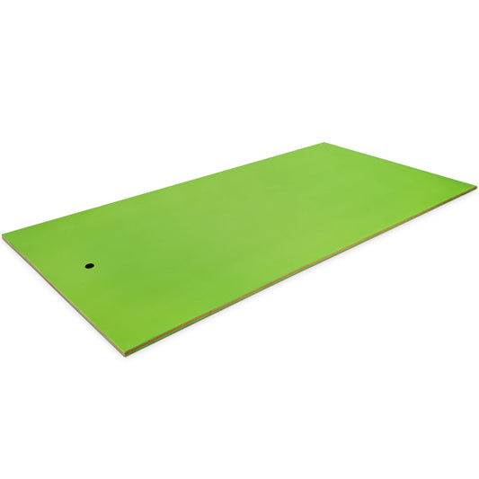 12’ x 6’ 3 Layer Floating Water Pad-Green Kids Crystal