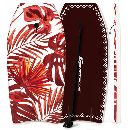 37 Inch Lightweight Surfboard With Fin EPS Core for Kids and Adults-M Kids Crystal