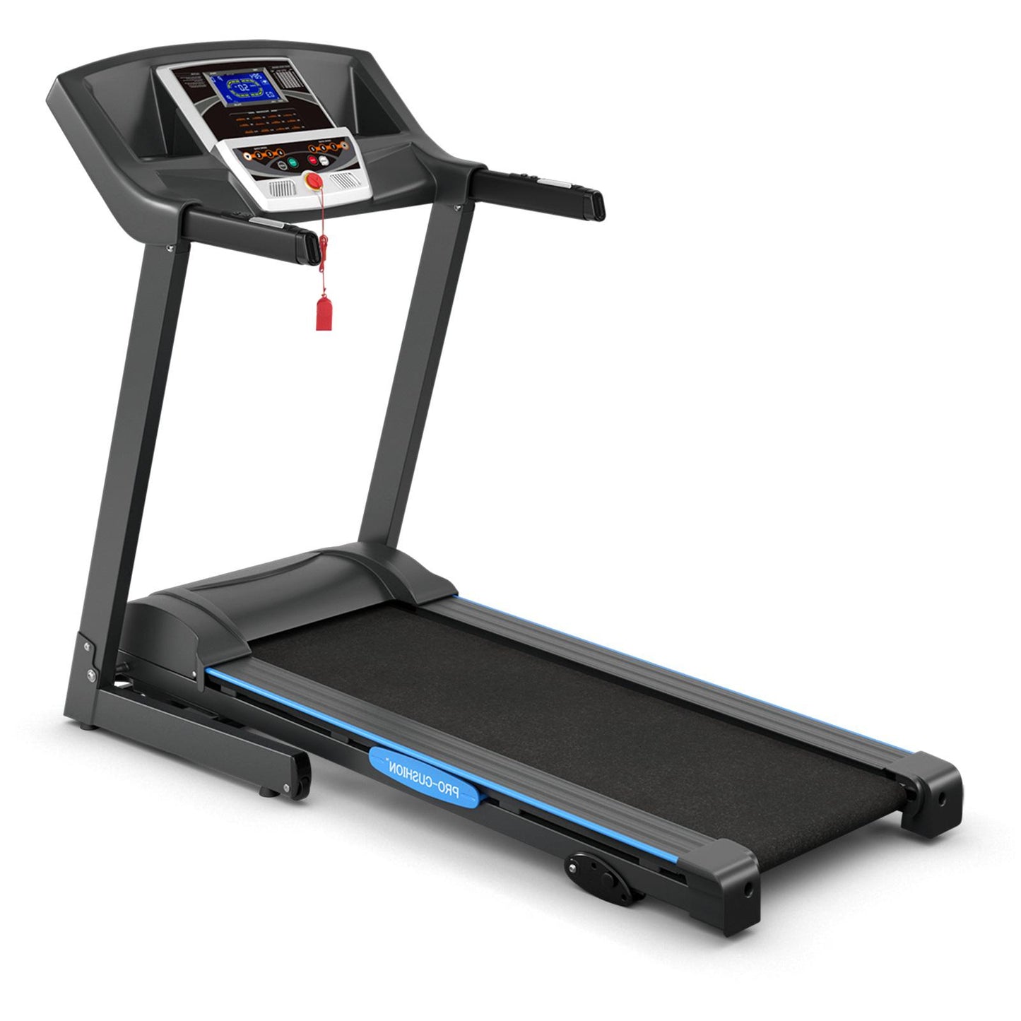 2.25 HP Folding Electric Motorized Power Treadmill Machine with LCD Display Kids Crystal