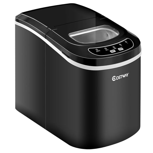 Mini Portable Compact Electric Ice Maker Machine-Black Kids Crystal