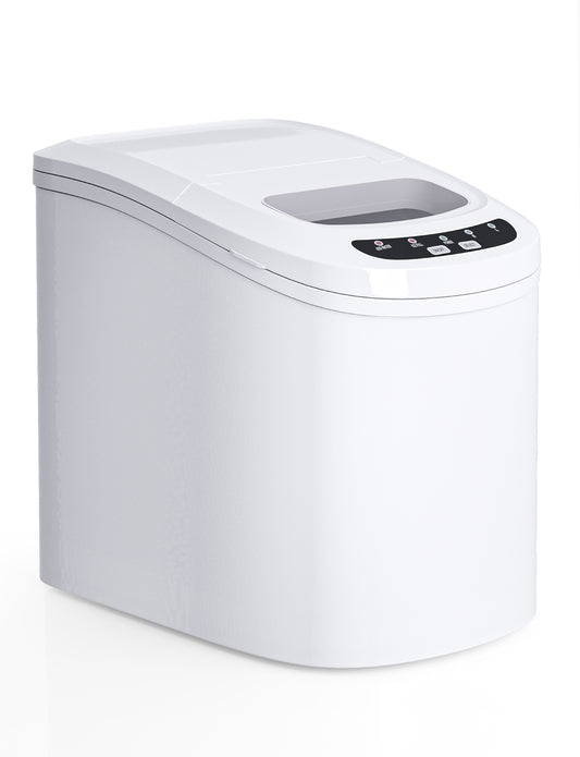 Mini Portable Compact Electric Ice Maker Machine-White Kids Crystal