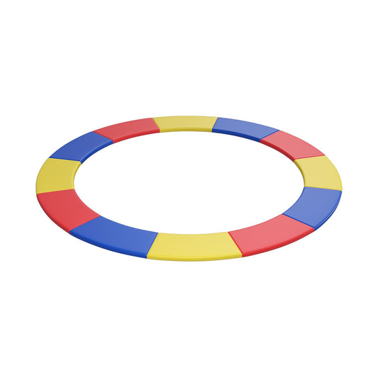 8/10/12/14/15/16 Feet Universal Trampoline Spring Cover-Multicolor-16 ft Kids Crystal