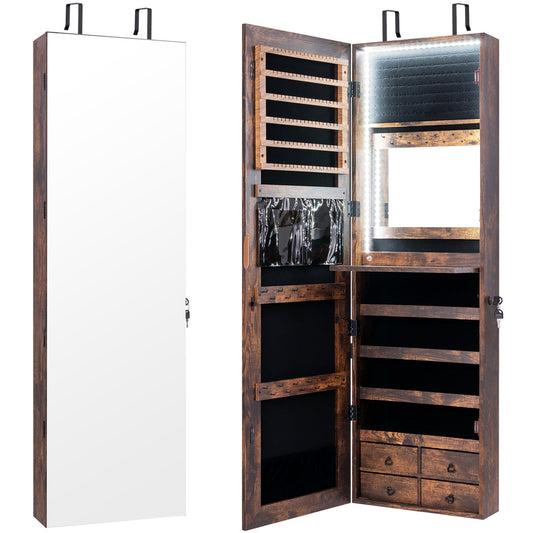 Multipurpose Storage Cabinet with 4 Drawers-Rustic Brown Kids Crystal