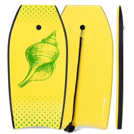 Super Lightweight Surfing Bodyboard-M Kids Crystal