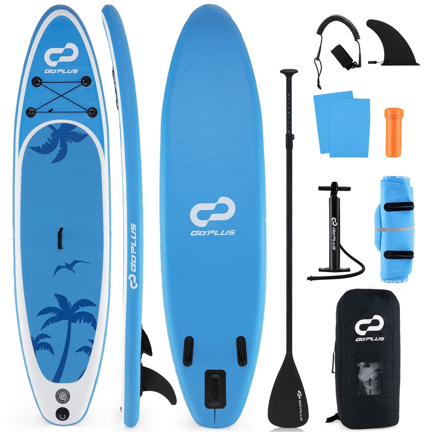 Inflatable Stand Up Paddle Board with Premium SUP Accessories-L Kids Crystal