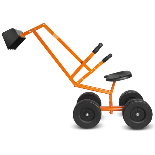 Heavy Duty Kid Ride-on Sand Digger Digging Excavator Kids Crystal