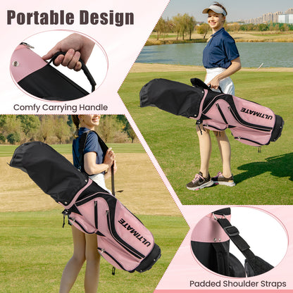 10 Pieces Womens Complete Golf Club Set with Alloy Driver