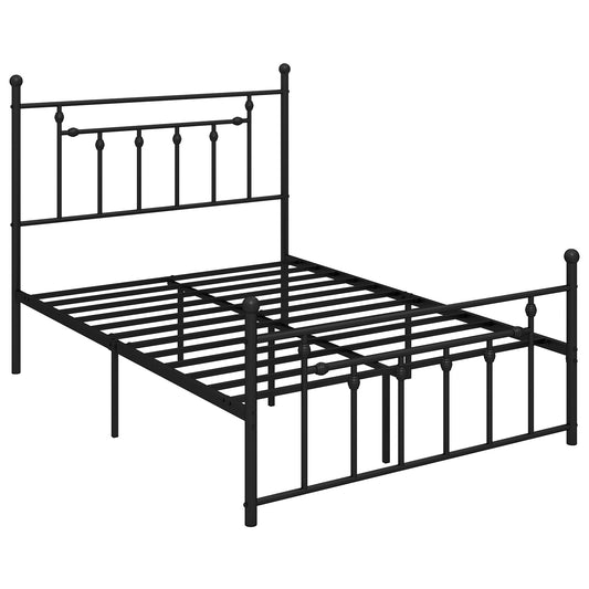 Full/Queen/Twin Size Heavy-duty Metal Bed Frame with Headboard-Full Size Kids Crystal
