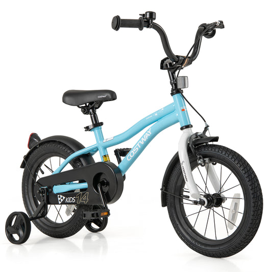 14-Inch Kids Bike for 3-5 Years Old Children Bicycle with Training Wheels Kids Crystal