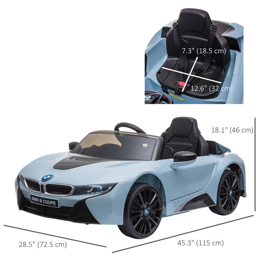 6V Kids Ride-On BMW: Remote Control, 2 Speeds, Lights, MP3, Power Indicator Kids Crystal