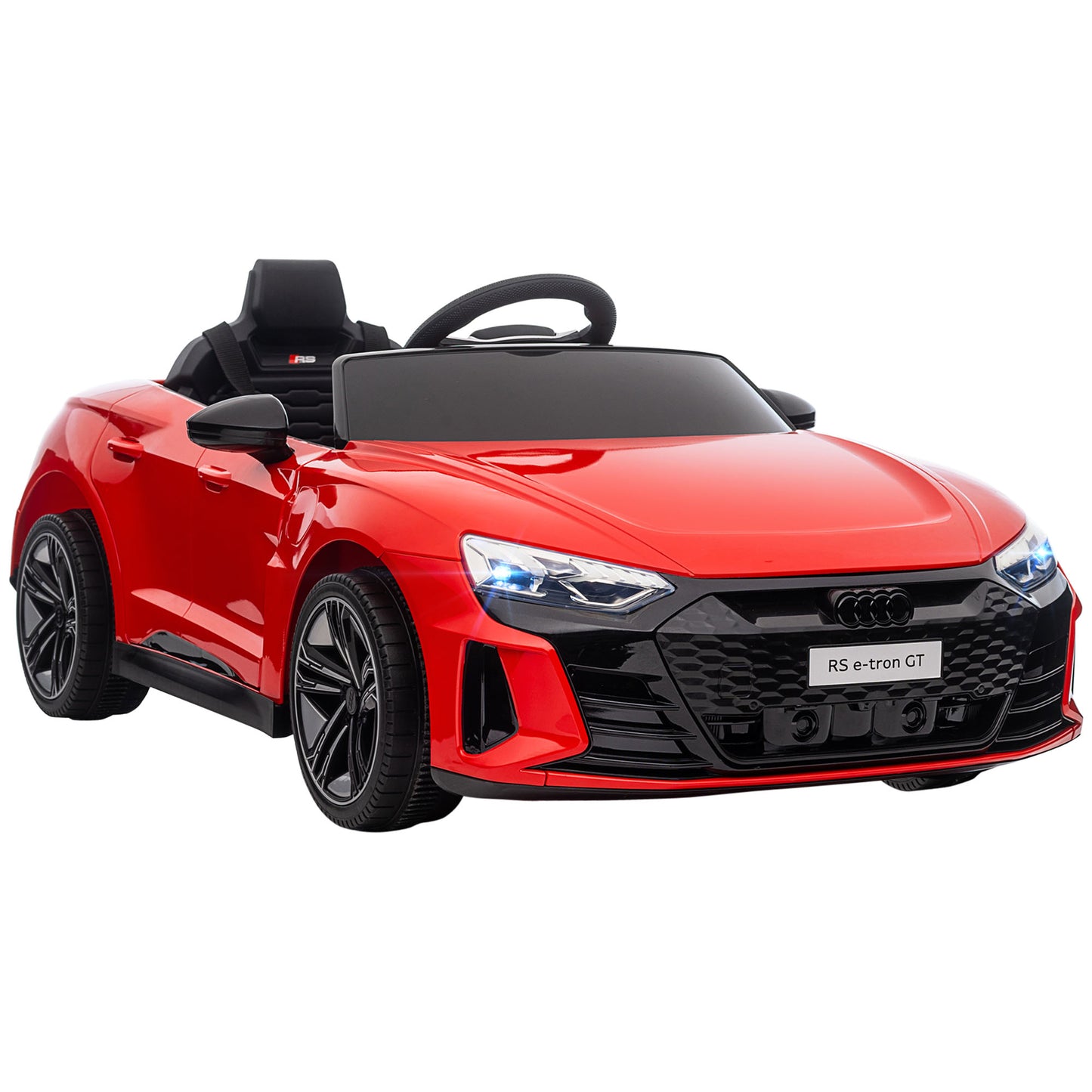 12V 3.1MPH Electric Ride-On Car for Kids 37-60 Months Suspension System Remote Control Kids Crystal