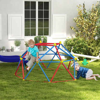 Kids Climbing Dome - 6 FT Geometric Jungle Gym with Rust & UV-Resistant Steel, Supports up to 396 lbs, for Ages 3-8