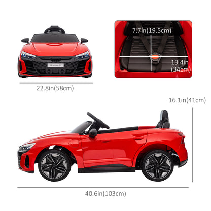 12V 3.1MPH Electric Ride-On Car for Kids 37-60 Months Suspension System Remote Control