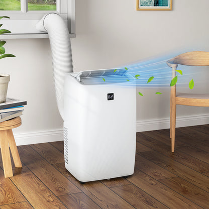 14000 BTU Portable Air Conditioner, AC Unit with Cool, Dehumidifier, Fan, 700 Sq. ft, 24H Timer On Off, Window Kit