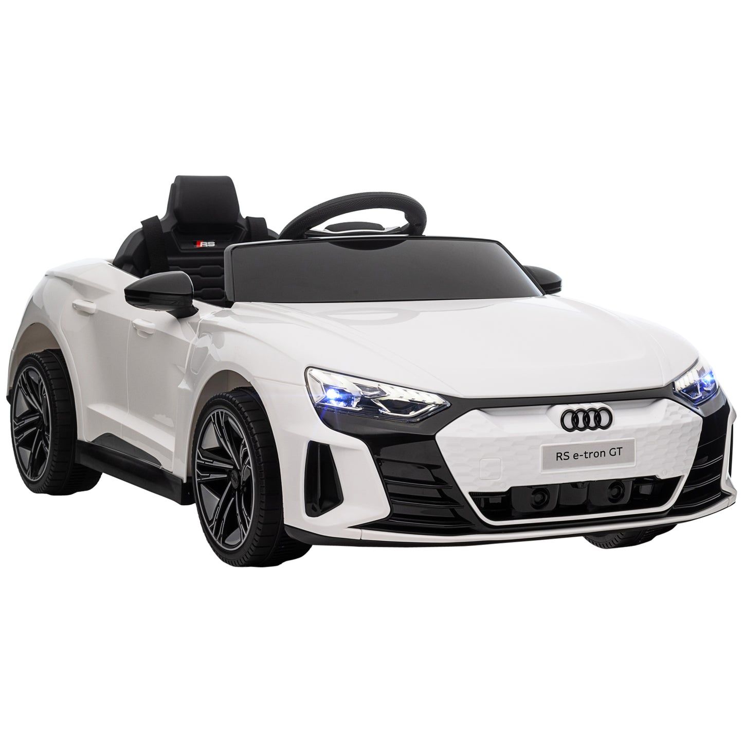 Electric Kids Ride-On Car - 12V with Remote Control, 3.1 MPH, Suspension System for Boys & Girls Aged 37-60 Months Kids Crystal