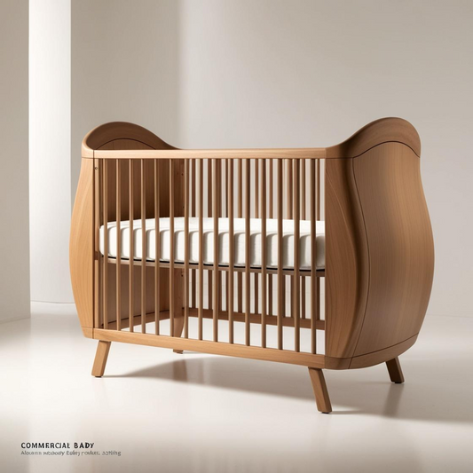 Kids Crystal Standard Baby Crib