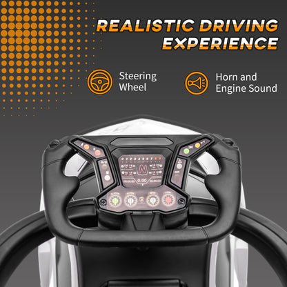 Essenza SCV12 Toddler's Delight: Licensed 2-in-1 Ride-On Push Car with Horn, Engine Sound, Steering Wheel