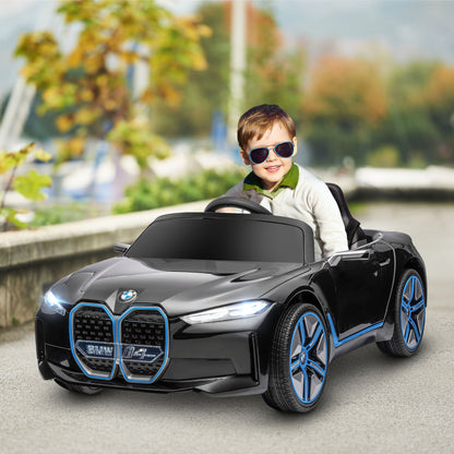 12V Kids Ride-On Car: Remote Control, 3.1MPH, Portable Battery, Black