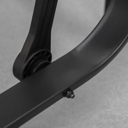 Patio Garden Glider Swing Chair Outdoor Mesh Rocking Gliding Seat Yard Porch Furniture Black