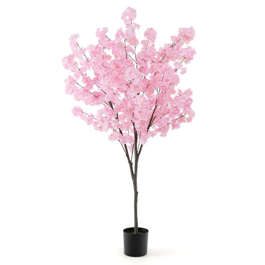 6.5 FT Tall Artificial Cherry Blossom Tree with 900 Pink Flowers Kids Crystal