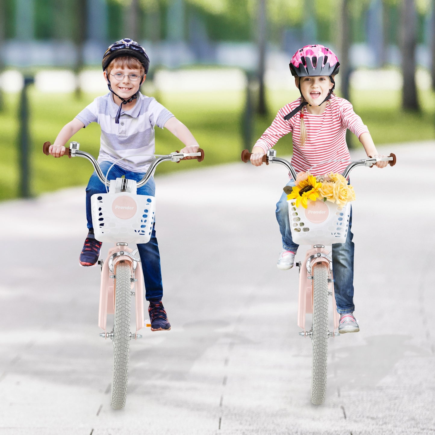 20 Inch Kids Bike with Kickstand for Boys Girls Kids Crystal