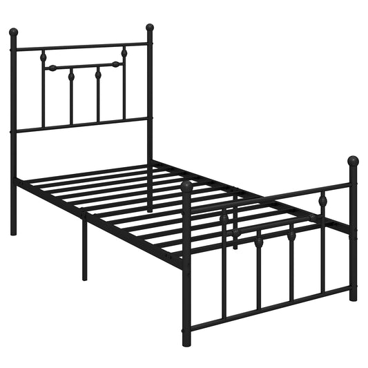 Full/Queen/Twin Size Heavy-duty Metal Bed Frame with Headboard-Twin Size Kids Crystal