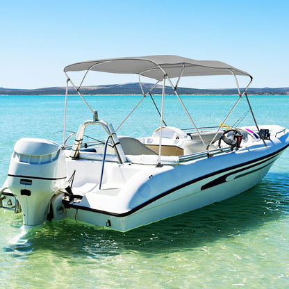3-Bow/4-Bow Boat Bimini Top Sun Shade Boat Canopy with Storage Boot-4-Bow