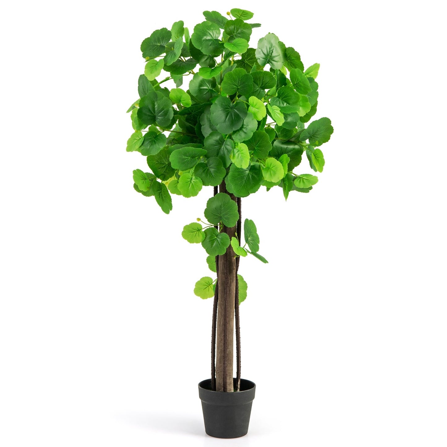 44 Inch Artificial Crabapple Tree with Adjustable Branches for Decor Kids Crystal