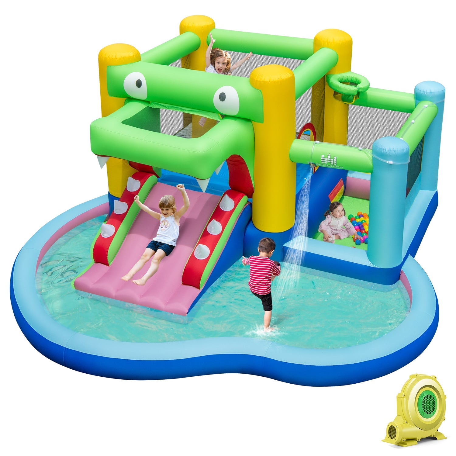 Kids Crystal Inflatable Water Slides